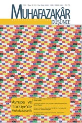 Muhafazakar Düşünce Dergisi Sayı: 9-10 Yıl: 2 Yaz-Güz 2006 - Kadim Yayınları