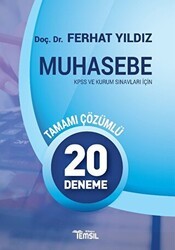 Temsil Kitap Muhasebe 20 Deneme Tamamı Çözümlü - Temsil Kitap