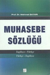 Muhasebe Sözlüğü - Gazi Kitabevi