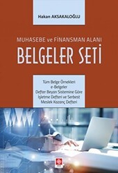 Muhasebe ve Finansman Alanı Belgeler Seti - Ekin Basım Yayın