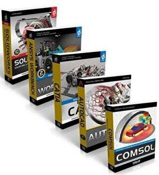 Mühendisler Için 3 Boyutlu Tasarım Seti - 2 5 Kitap Takım - 1