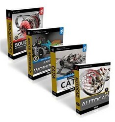 Mühendisler İçin 3 Boyutlu Tasarım Seti 3 4 Kitap Takım - Kodlab Yayın Dağıtım