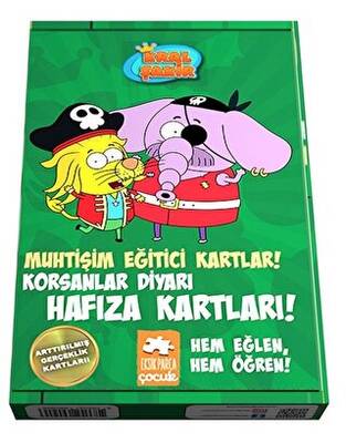Muhtişim Eğitici Kartlar! - Korsanlar Diyarı Hafıza Kartları! - 1