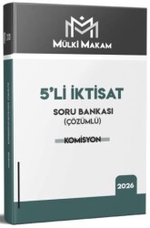 Mülki Makam 5`li İktisat Soru Bankası Çözümlü - Statü Akademi Yayınları