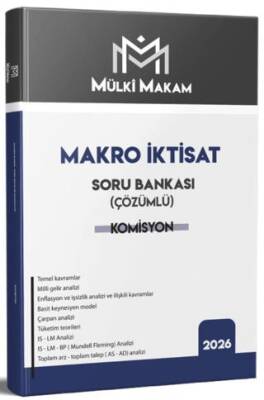 Mülki Makam Makro İktisat Soru Bankası Çözümlü - 1