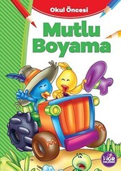 Mutlu Boyama - Mor Kelebek