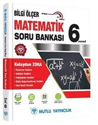 Mutlu Yayıncılık Mutlu Yayınları 6. Sınıf Matematik Bilgi Ölçer Soru Bankası - Mutlu Yayıncılık