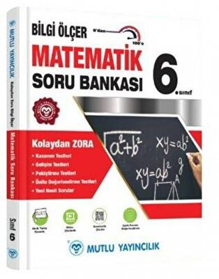 Mutlu Yayıncılık Mutlu Yayınları 6. Sınıf Matematik Bilgi Ölçer Soru Bankası - 1