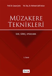 Müzakere Teknikleri - Beta Yayınevi