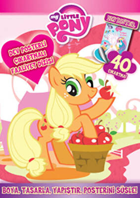 My Little Pony Dev Posterli - Çıkartmalı