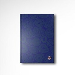 My Mia Art 17x24 Mavi Plato Sert Kapak Butik Defter - Başka Defter