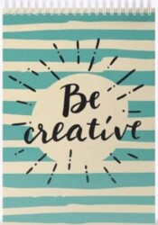 My Mia Art Be Creative 12x17 192 Sayfa Sert Kapak - Başka Defter