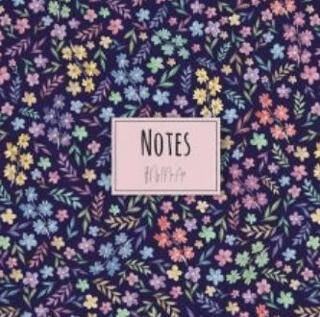 My Mia Art Kır Çiçeği 16x16 120 Sayfa Soft Kapak Defter - 1