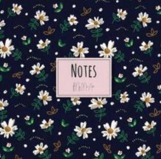 My Mia Art Mavi Papatya 16x16 120 Sayfa Soft Kapak Defter - 1