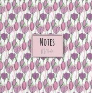 My Mia Art Pembe Lale 16x16 120 Sayfa Soft Kapak Defter - 1