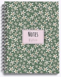 My Mia Art Starflower-Mini 12x17 256 Sayfa Yarı Sert Kapak Defter - Başka Defter