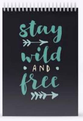 My Mia Art Stay Wild & Free 12x17 192 Sayfa Sert Kapak - 1