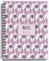 My Mia Art Tulip-Mini 12x17 256 Sayfa Yarı Sert Kapak Defter - Başka Defter