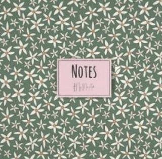 My Mia Art Yeşil Papatya 16x16 120 Sayfa Soft Kapak Defter - 1