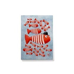 Mymia Art Kırmızı Balık Butik Defter - Başka Defter