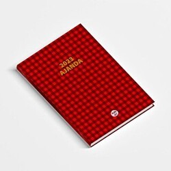 Mymia Art Red 2023 Ajanda - Başka Defter