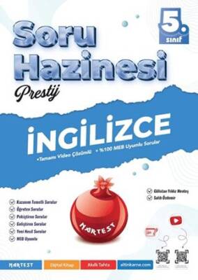 Nartest Yayınevi 5. Sınıf Prestij İngilizce Soru Hazinesi - 1