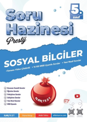 Nartest Yayınevi 5. Sınıf Prestij Sosyal Bilgiler Soru Hazinesi - Nartest Yayınevi