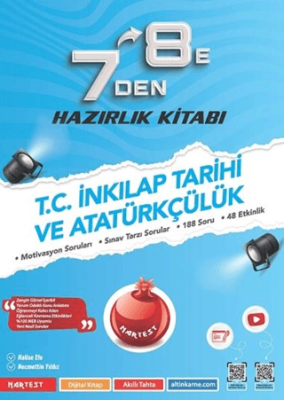Nartest Yayınevi 7`den 8`e T.C. İnkılap Tarihi ve Atatürkçülük Hazırlık Kitabı - 1