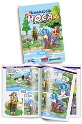 Nasreddin Hoca Ya Tutarsa Çizgi Roman - Bordo Ressam