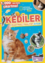 National Geographic Kids Kediler Çıkartmalı Faaliyet Kitabı - Beta Kids