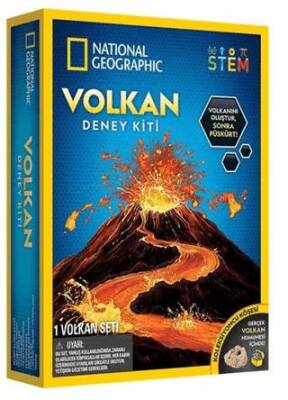 National Geographic Volkan Deney Kiti Seti - 1