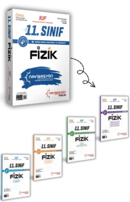 11. Sınıf Fizik Müfredatının Tamamı KİF Seti Kademeli İlerleme Fasikülleri - 1