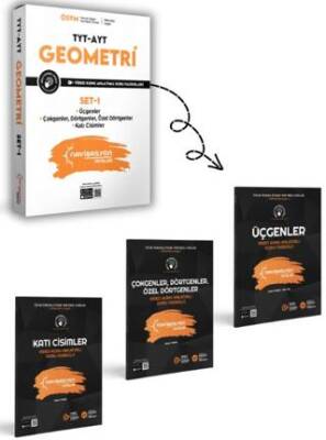 TYT-AYT Geometri Video Konu Anlatımlı Soru Fasikülleri Set-1 - 1