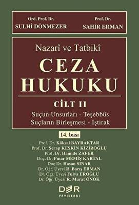 Nazari ve Tatbiki Ceza Hukuku Cilt 2 - 1