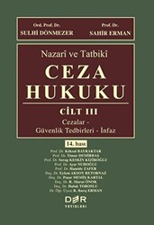 Nazari ve Tatbiki Ceza Hukuku Cilt: 3 - Der Yayınları