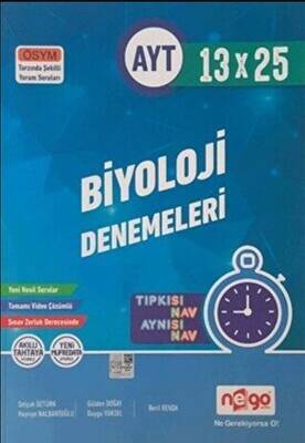 AYT Biyoloji Tamamı Video Çözümlü 13x25 Deneme - 1