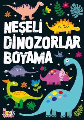 Neşeli Dinozorlar Boyama - 1