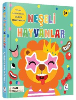 Neşeli Hayvanlar - Silikon Çıkartmalı - 1