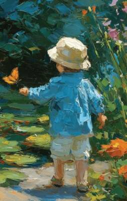 Nesin Defter Çizgisiz - Monet Tarzında - 1