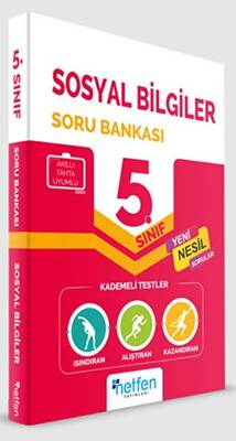 Netfen Yayınları 5. Sınıf Sosyal Bilgiler Soru Bankası - 1