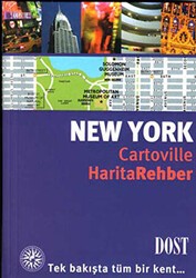New York Cartoville Harita Rehber - Dost Kitabevi Yayınları