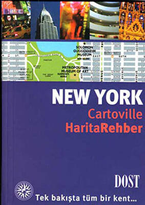 New York Cartoville Harita Rehber - 1