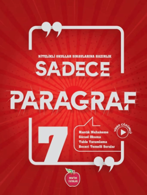 Newton Yayınları 7. Sınıf Sadece Paragraf - 1