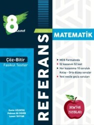 Newton Yayınları 8. Sınıf Çöz Bitir Referans Matematik Fasikül Testler - Newton Yayınları