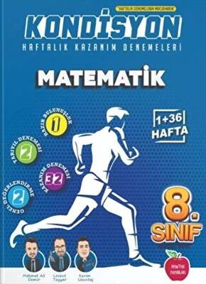 Newton Yayınları 8. Sınıf Matematik Kondisyon Haftalık Kazanım Denemeleri - 1