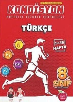 Newton Yayınları 8. Sınıf Türkçe Kondisyon Haftalık Kazanım Denemeleri - 1