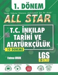 Newton Yayınları LGS İnkılap Tarihi 1. Dönem 10 Deneme Sınavı - Newton Yayınları