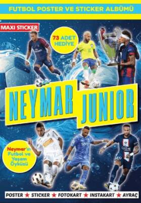 Neymar Juiıor Poster ve Sticker Albümü 006 - 1