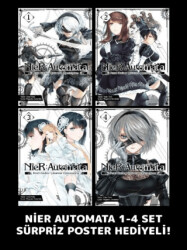 NieR: Automata 1-4 Poster Hediyeli Set - Komikşeyler Yayıncılık