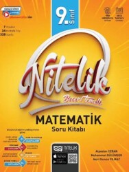 9. Sınıf Beceri Temelli Matematik Soru Kitabı - Nitelik Yayınları